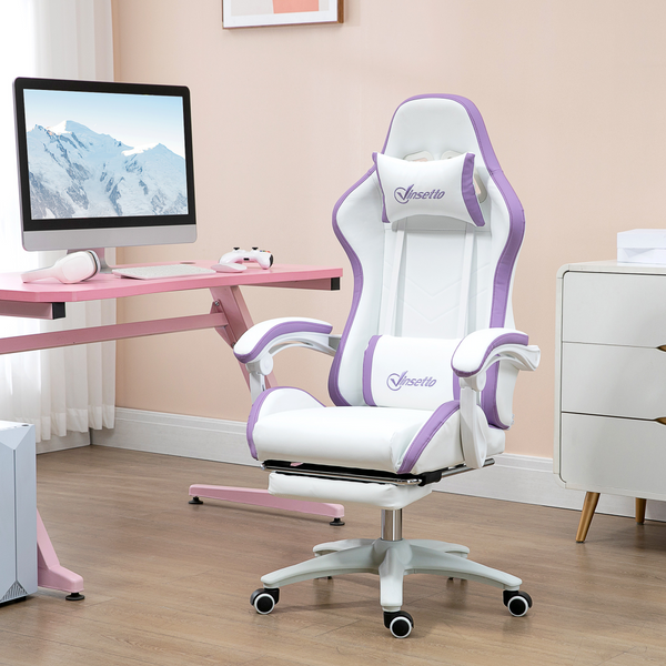 Vinsetto Racing Gaming Chair — Purple